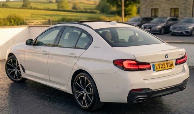 BMW 5 Series 530E 12Kwh M Sport White #5