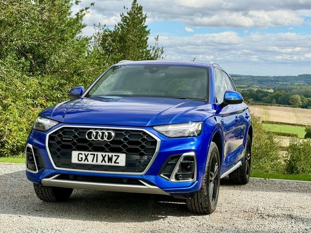 Audi Q5 Tfsi 45 S Line Blue #3
