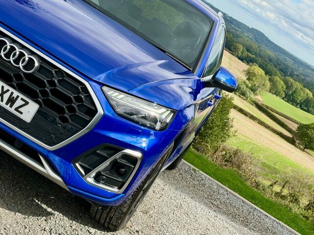 Audi Q5 Tfsi 45 S Line Blue #4