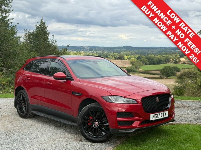 Jaguar F-Pace D240 Portfolio Suv Red