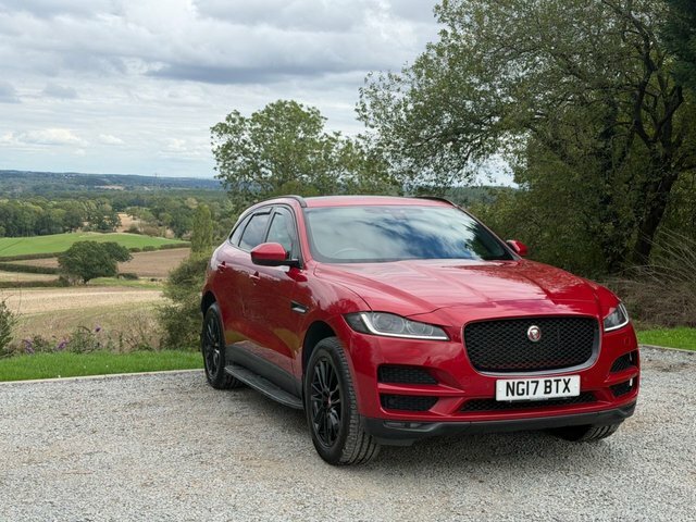 Jaguar F-Pace D240 Portfolio Suv Red #6