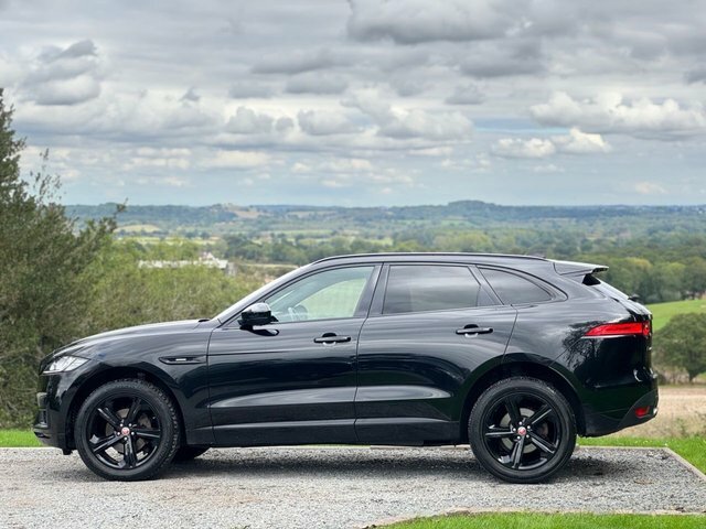 Jaguar F-Pace D180 R-sport Suv Black #6