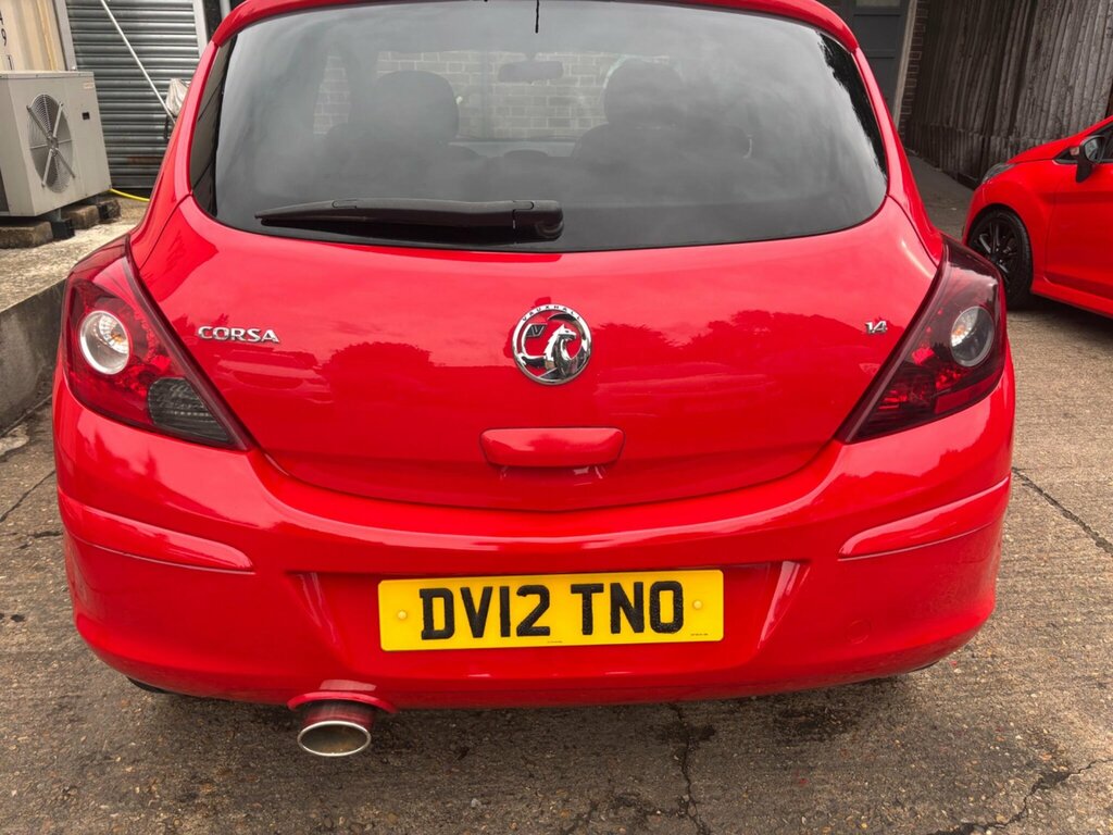 Vauxhall Corsa 1.4 16V Sxi Euro 5 Red #5