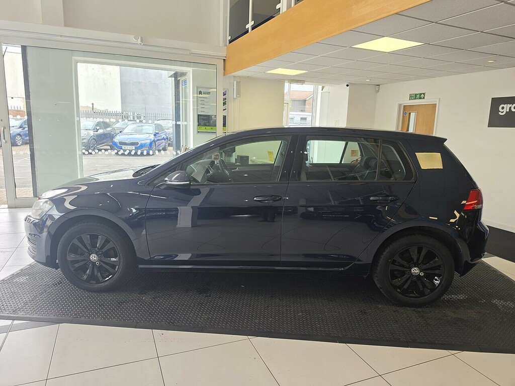 Volkswagen Golf 2.0 Tdi Bluemotion Tech Se Hatchback Ma Blue #3