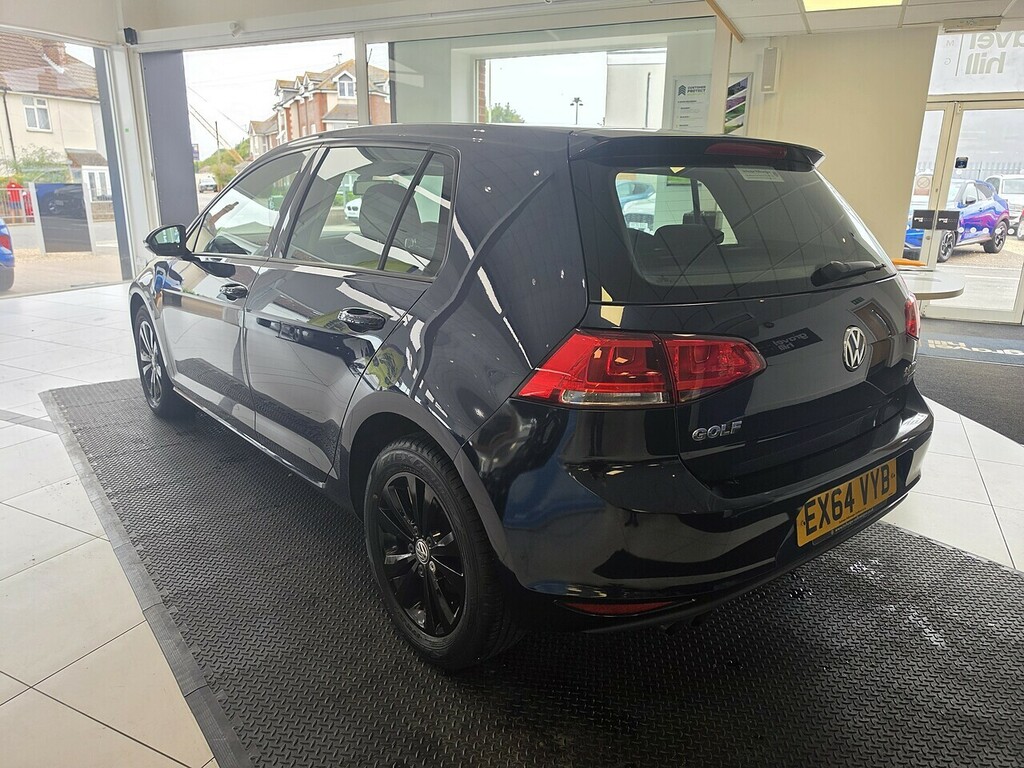 Volkswagen Golf 2.0 Tdi Bluemotion Tech Se Hatchback Ma Blue #4