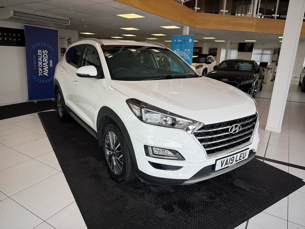 Hyundai Tucson 1.6 T-gdi Premium Suv Dct Euro 6 S S White
