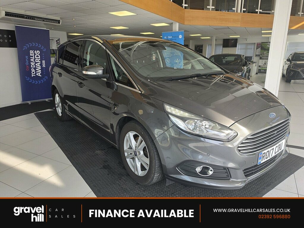 Ford S-Max 2.0 Tdci Titanium Mpv Powershift Euro 6 RO17CDU Grey