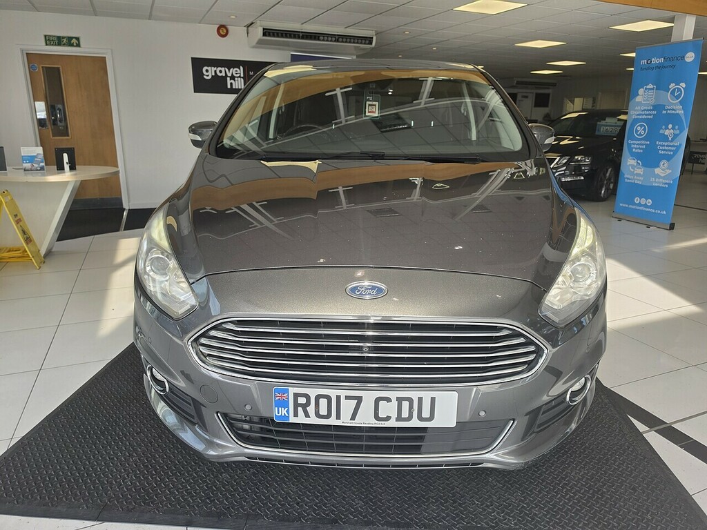 Ford S-Max 2.0 Tdci Titanium Mpv Powershift Euro 6 RO17CDU Grey #2