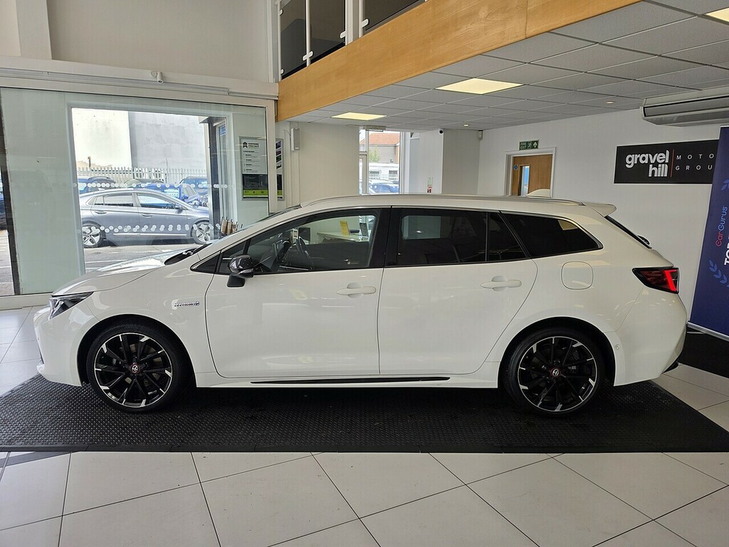Toyota Corolla 2.0 Vvt-h Gpf Gr Sport Touring Sports H White #3
