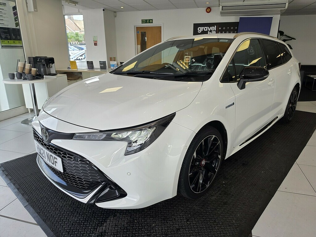 Toyota Corolla 2.0 Vvt-h Gpf Gr Sport Touring Sports H White #2