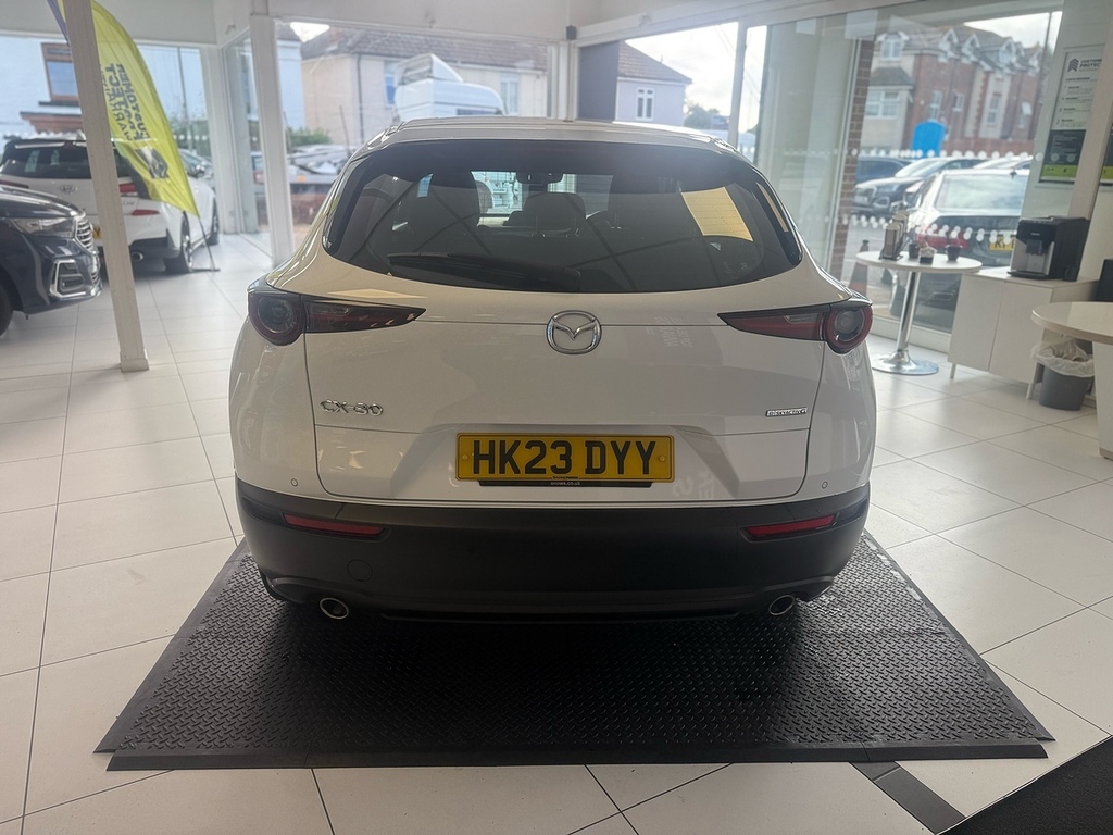 Mazda CX-30 2.0 E-skyactiv G Mhev Se-l Suv E White #5