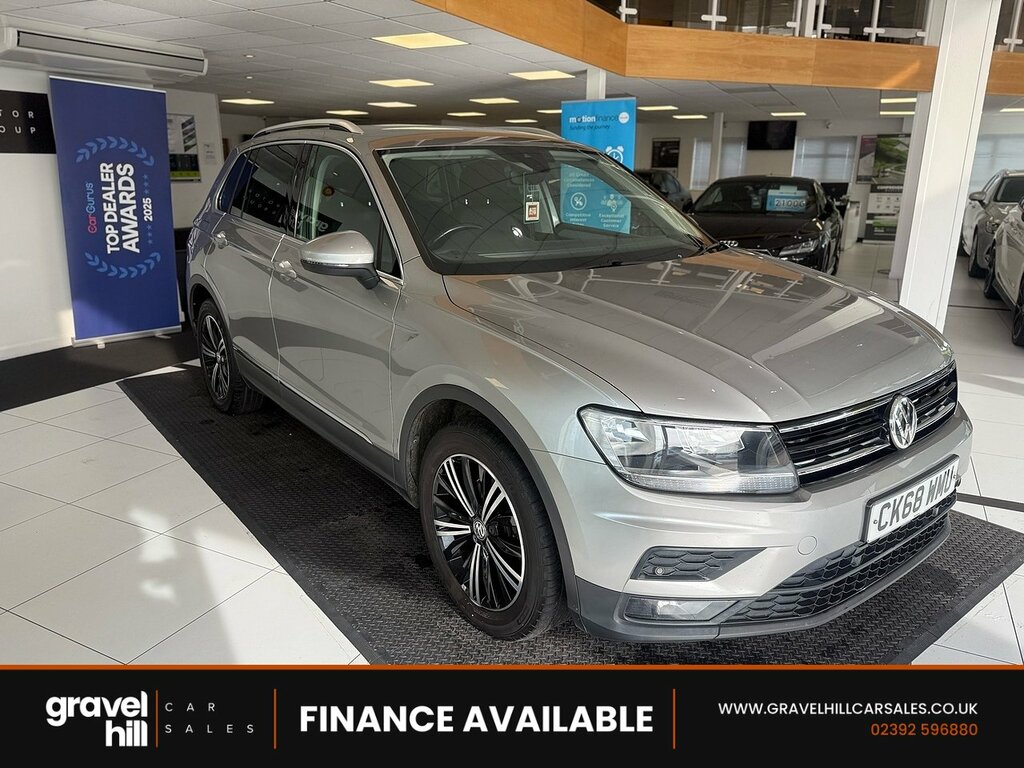 Volkswagen Tiguan 2.0 Tdi Se Navigation Suv Dsg Euro 6 S Silver
