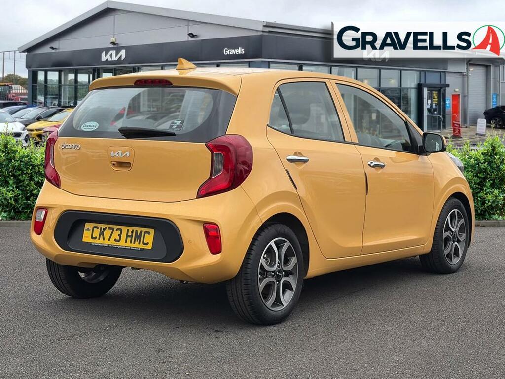 Kia Picanto 1.0 Dpi 3 Hatchback Amt Euro 6 Ss 6 Yellow #3