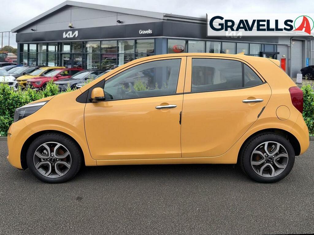Kia Picanto 1.0 Dpi 3 Hatchback Amt Euro 6 Ss 6 Yellow #5