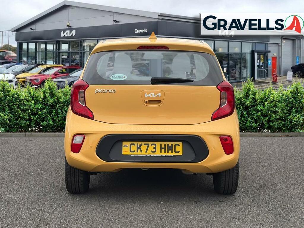 Kia Picanto 1.0 Dpi 3 Hatchback Amt Euro 6 Ss 6 Yellow #4