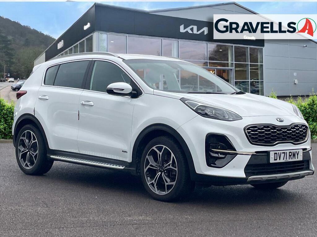 Kia Sportage 1.6 Crdi Mhev Gt-line Suv Hybrid Dct Aw White