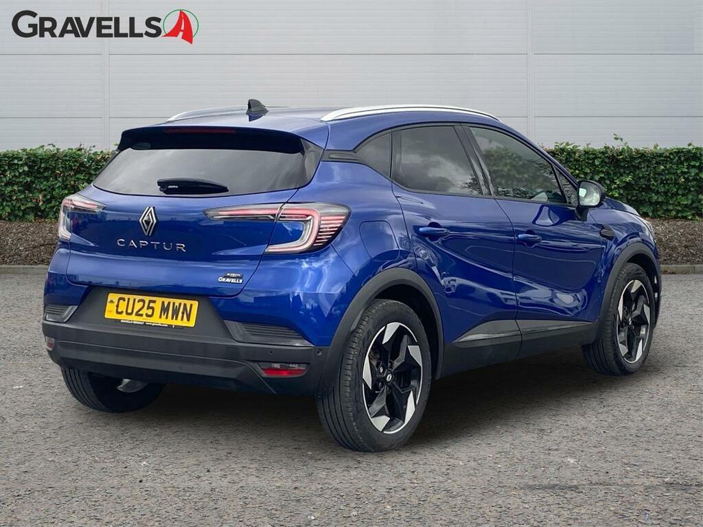 Renault Captur 1.6 E-tech Techno Suv Hybrid Euro CU25MWN Blue #3