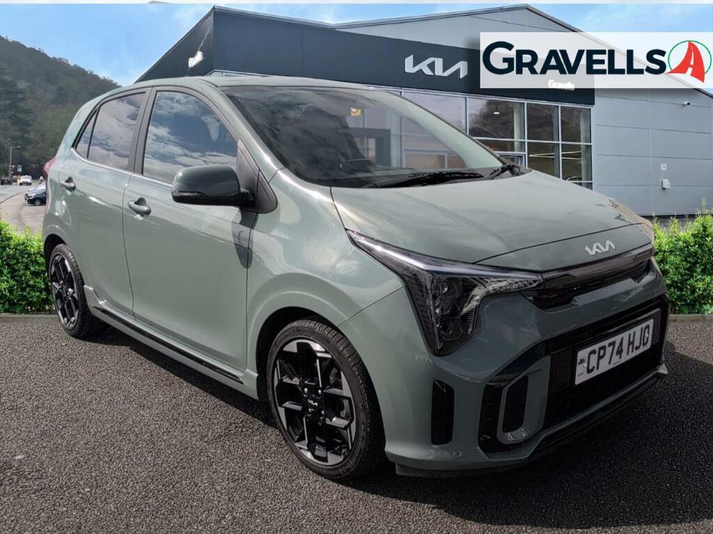 Kia Picanto 1.2 Gt-line S Hatchback Amt Euro 6 Ss Green