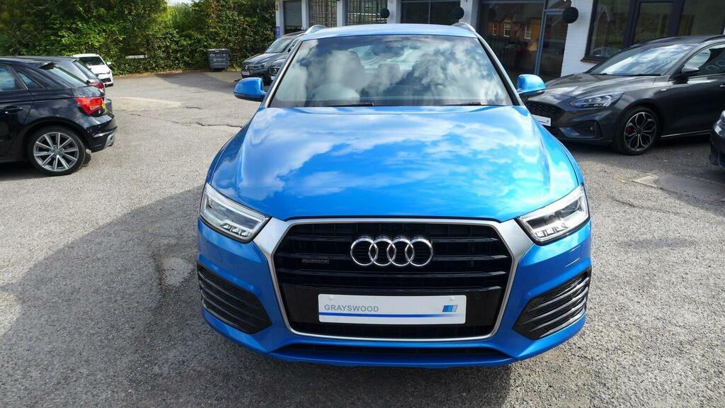 Audi Q3 2.0 Tdi S Line S Tronic Quattro Euro 6 Ss Blue #2