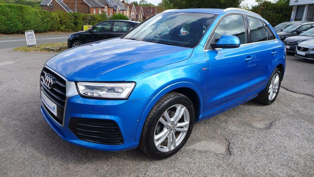 Audi Q3 2.0 Tdi S Line S Tronic Quattro Euro 6 Ss Blue