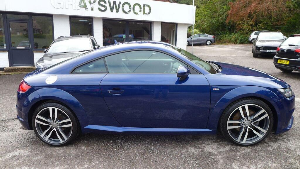 Audi TT 1.8 Tfsi S Line S Tronic Euro 6 Ss Blue #4