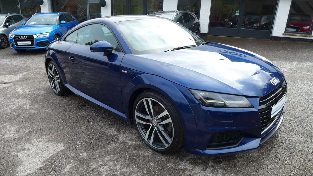 Audi TT 1.8 Tfsi S Line S Tronic Euro 6 Ss Blue #3
