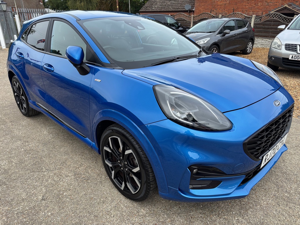 Ford Puma 1.0T Ecoboost Mhev St-line X Euro 6 S S Blue