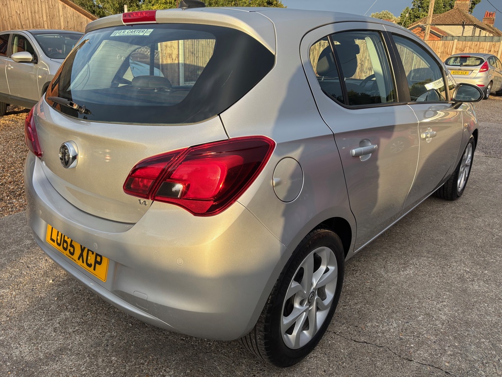 Vauxhall Corsa 1.4I Ecoflex Energy Easytronic Euro 6 S S A Silver #6