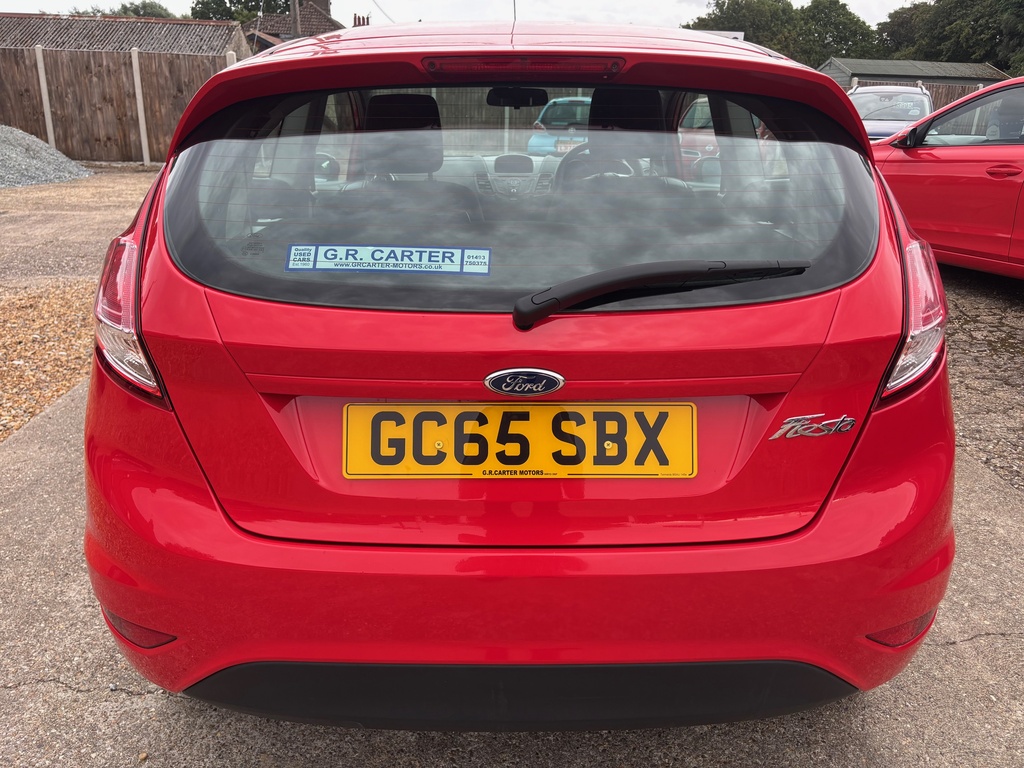Ford Fiesta 1.25 Zetec Euro 6 Red #5