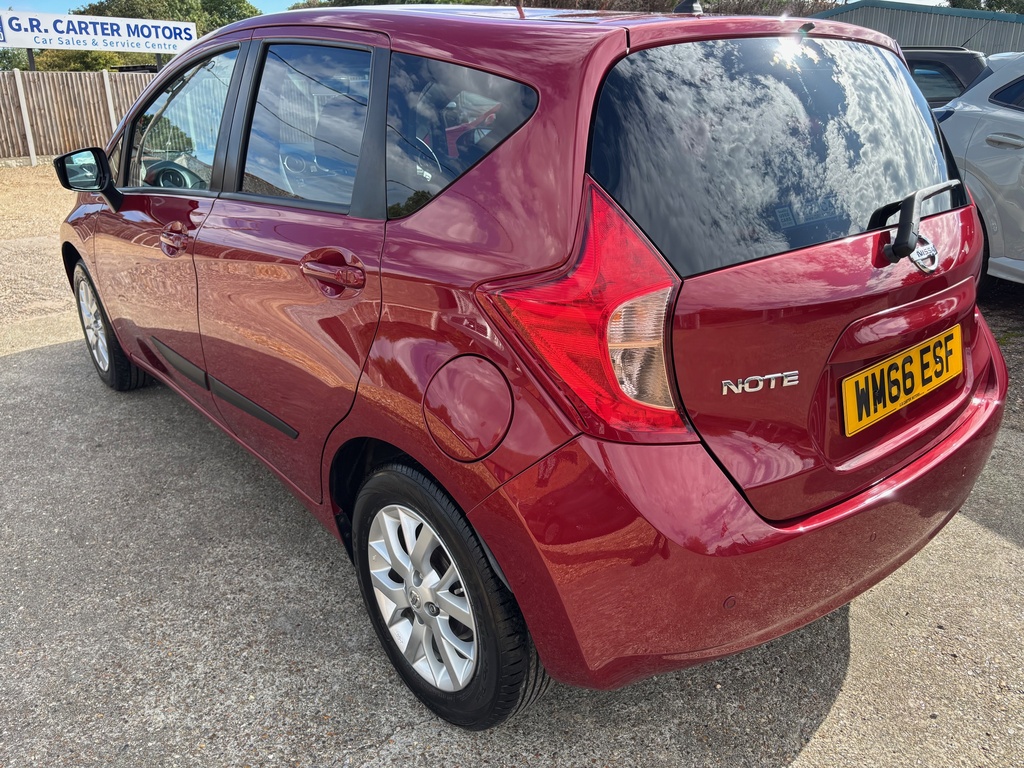 Nissan Note 1.2 Acenta Premium Euro 6 S S Red #4