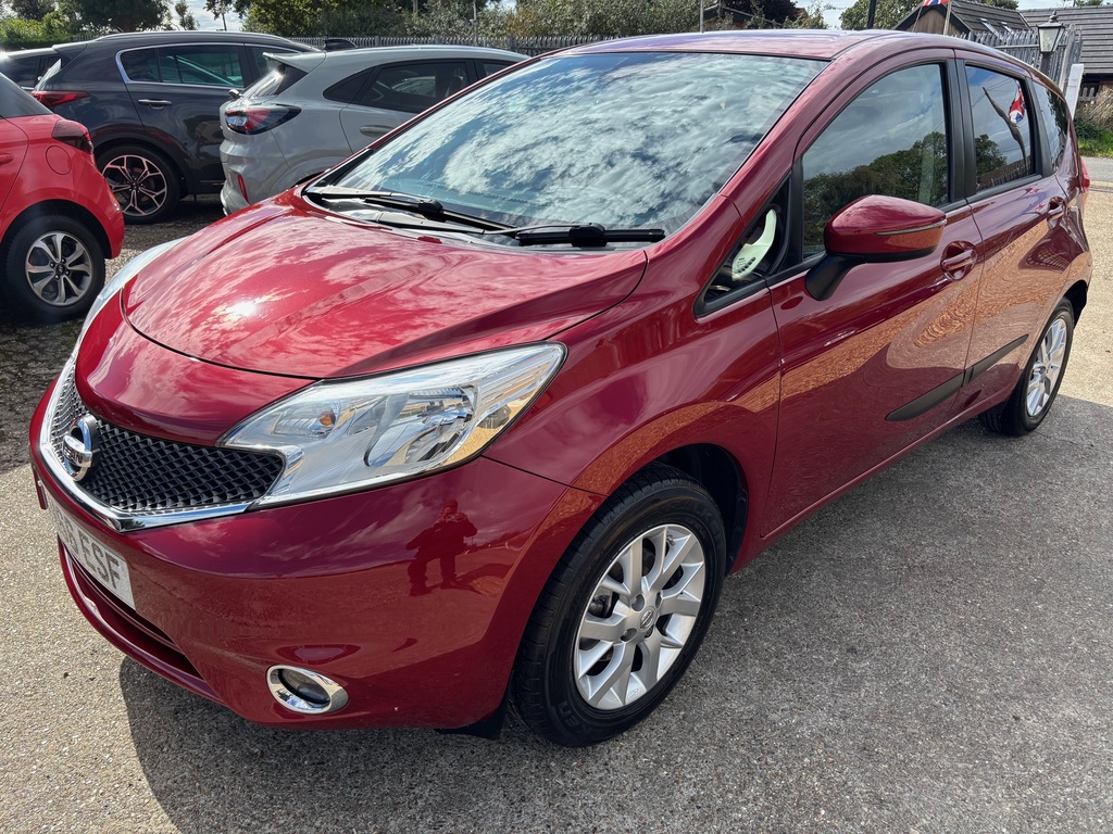 Nissan Note 1.2 Acenta Premium Euro 6 S S Red #3