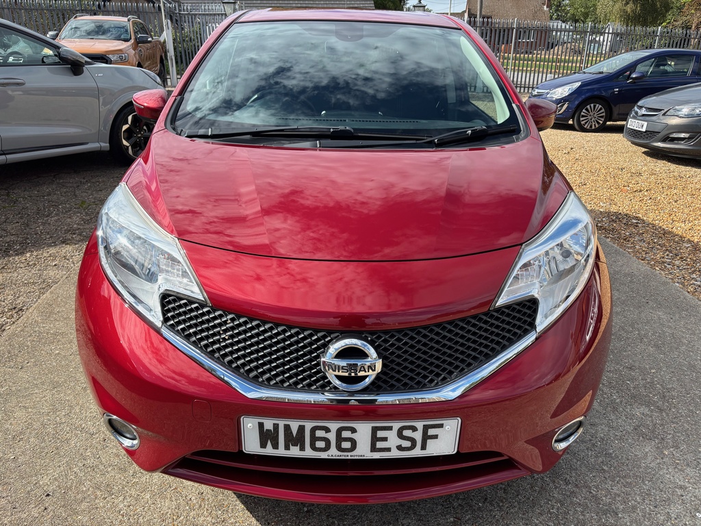 Nissan Note 1.2 Acenta Premium Euro 6 S S Red #2