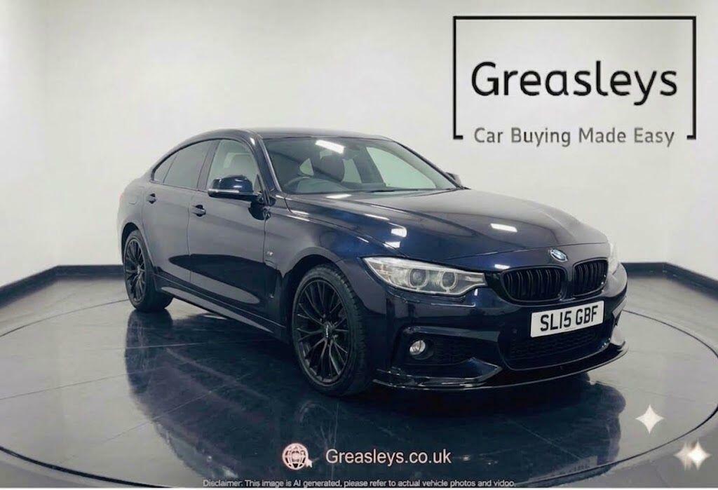 BMW 4 Series Gran Coupe 3.0 430D M Sport Xdrive Euro 6 Ss Black