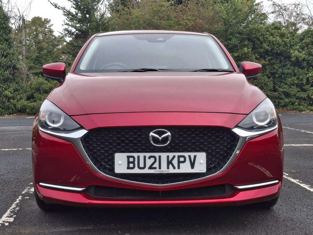 Mazda 2 1.5 90Ps Sport Nav Blue Cloth Red #4