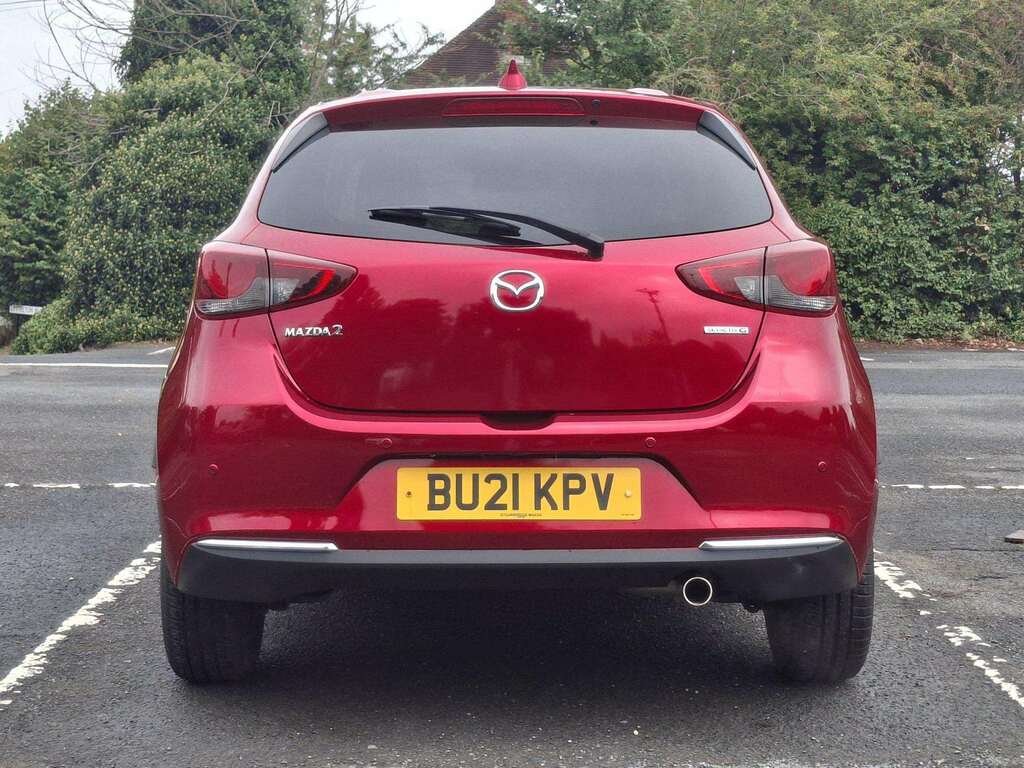 Mazda 2 1.5 90Ps Sport Nav Blue Cloth Red #5