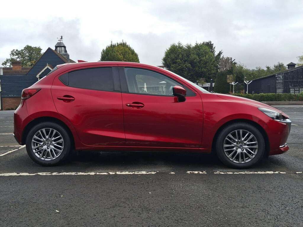 Mazda 2 1.5 90Ps Sport Nav Blue Cloth Red #6