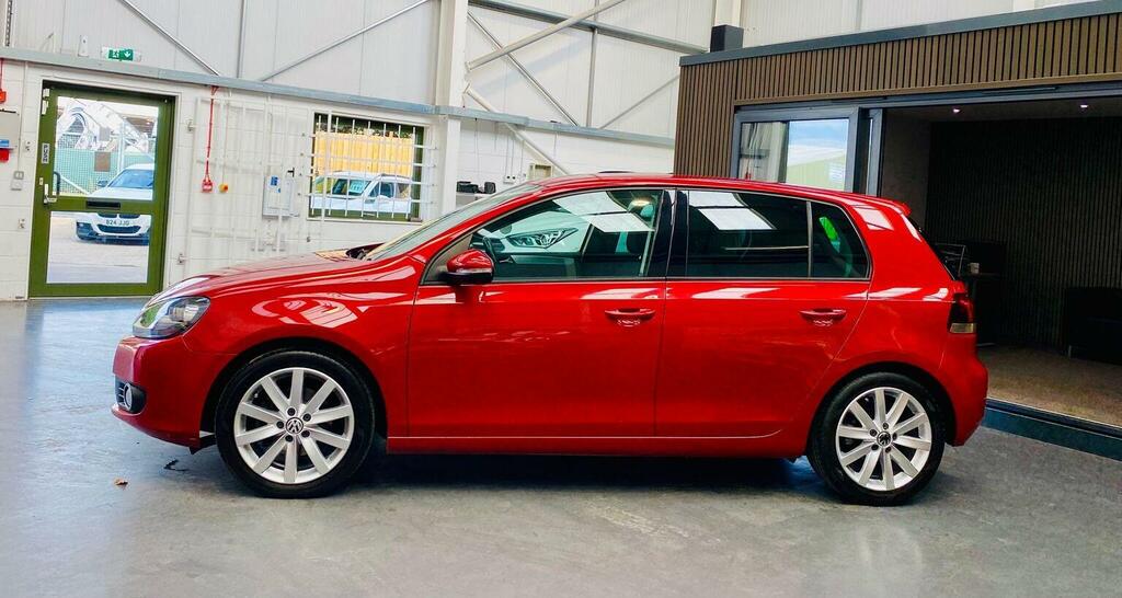 Volkswagen Golf 2.0 Tdi Gt Leather Euro 5 Red