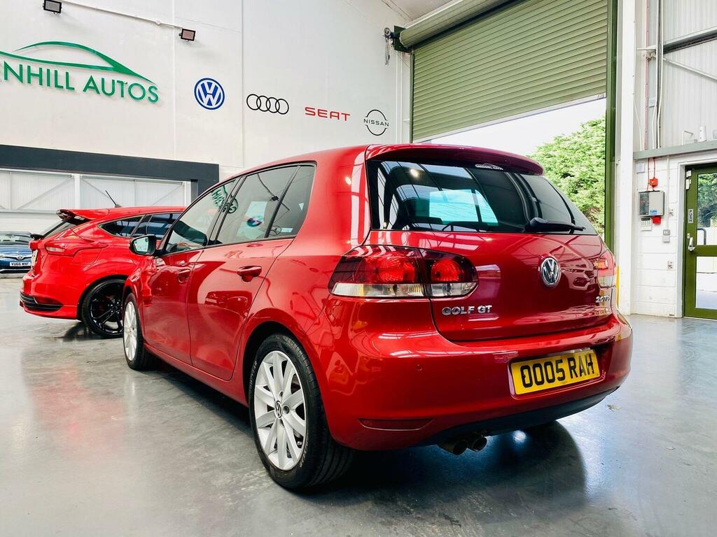 Volkswagen Golf 2.0 Tdi Gt Leather Euro 5 Red #2