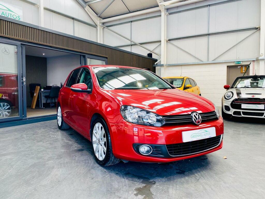 Volkswagen Golf 2.0 Tdi Gt Leather Euro 5 Red #6