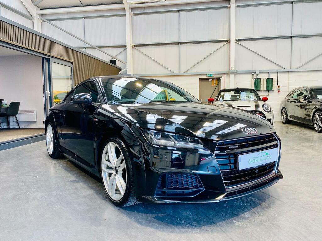 Audi TT 2.0 Tfsi S Line S Tronic Quattro Euro 6 Ss Black #6