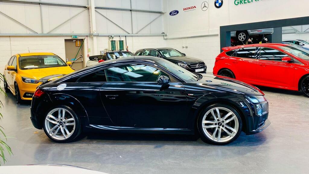 Audi TT 2.0 Tfsi S Line S Tronic Quattro Euro 6 Ss Black #5