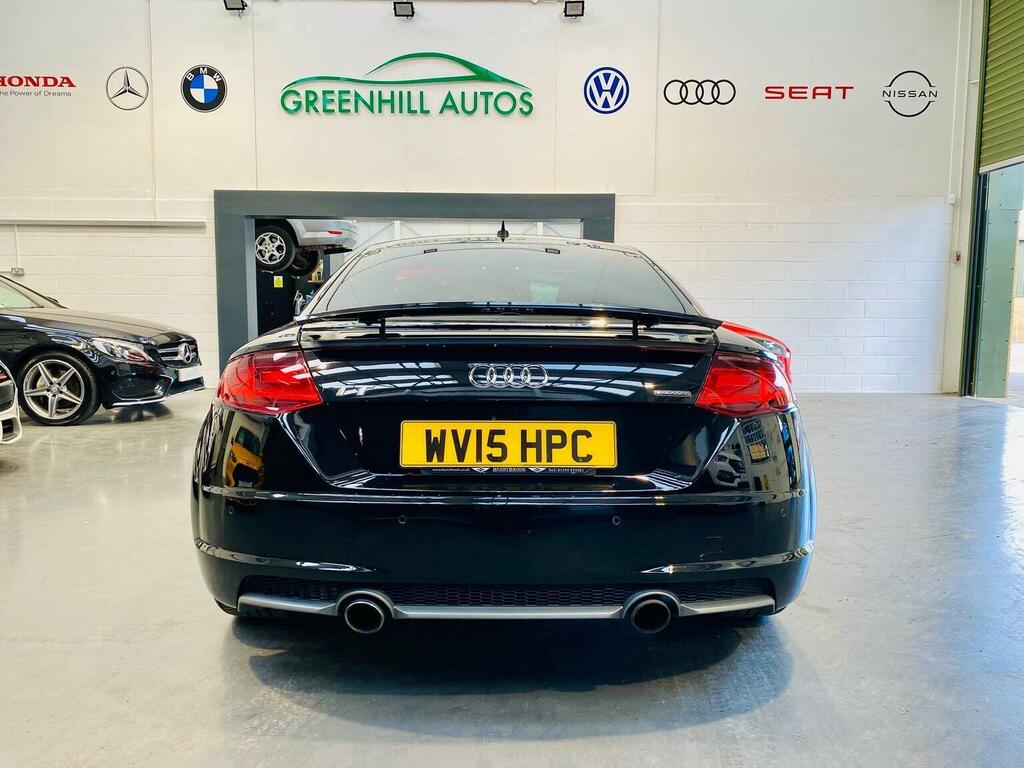 Audi TT 2.0 Tfsi S Line S Tronic Quattro Euro 6 Ss Black #3