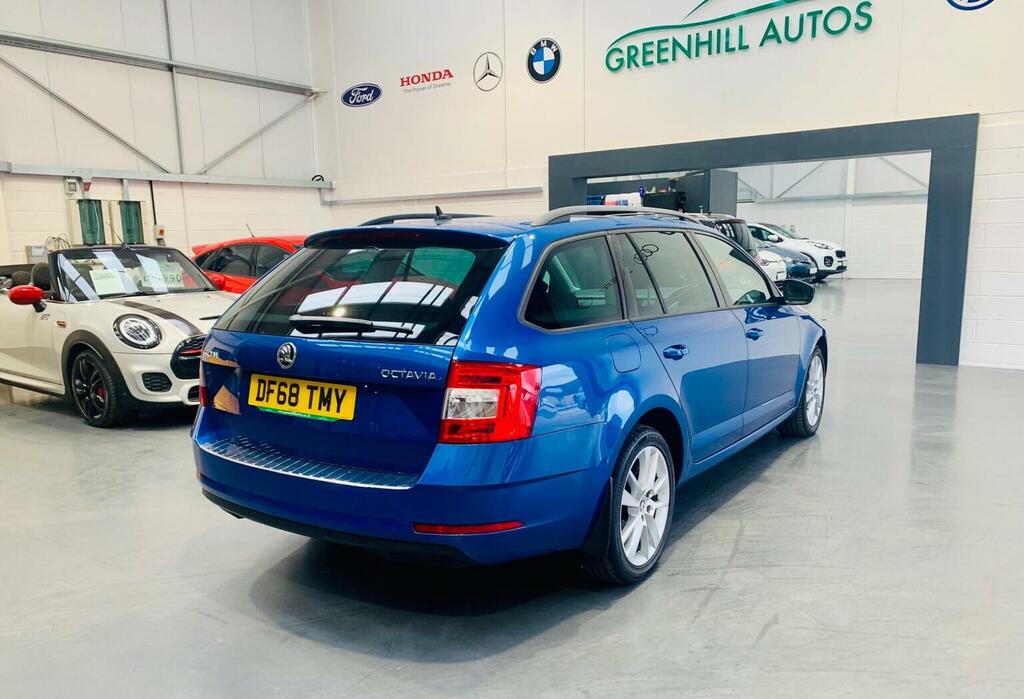 Skoda Octavia Estate 1.6 Tdi Se L Euro 6 Ss 201968 Blue #5