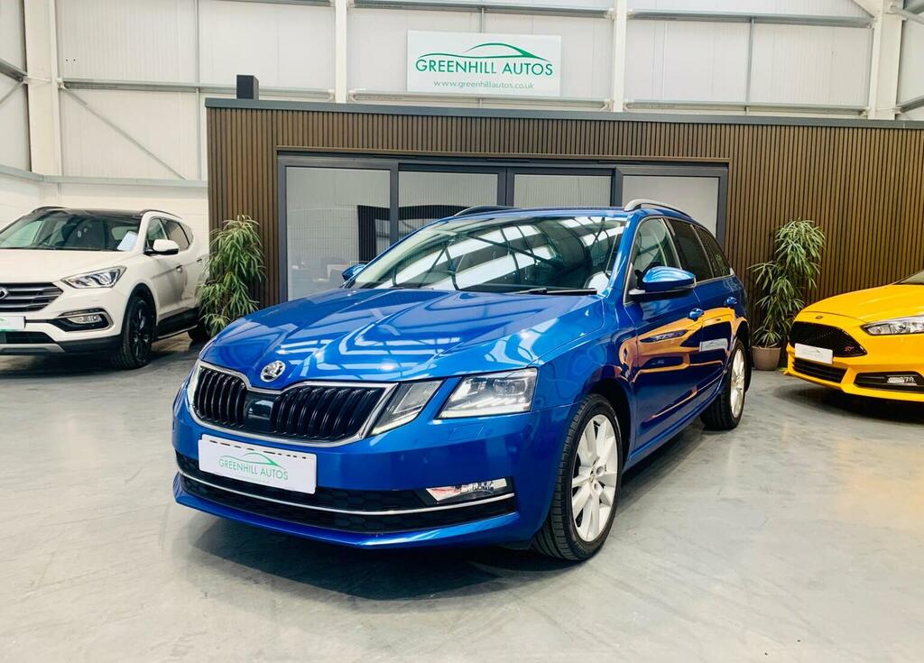 Skoda Octavia Estate 1.6 Tdi Se L Euro 6 Ss 201968 Blue
