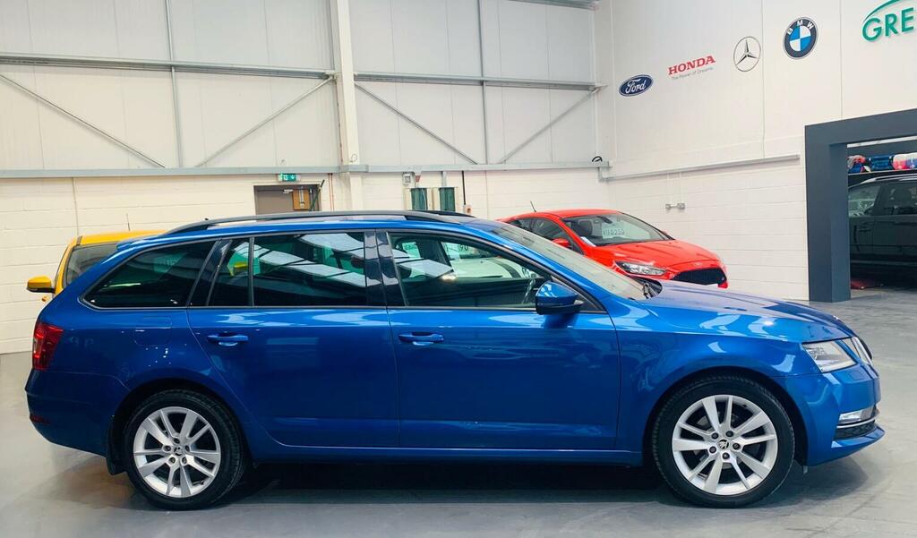 Skoda Octavia Estate 1.6 Tdi Se L Euro 6 Ss 201968 Blue #6