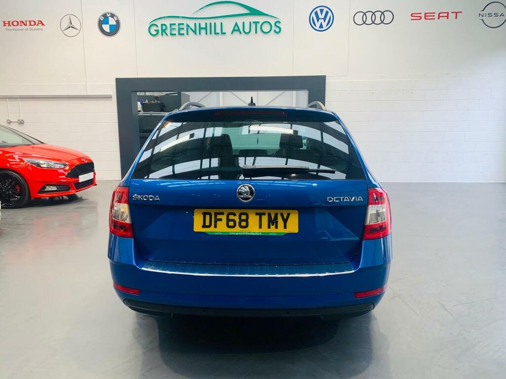 Skoda Octavia Estate 1.6 Tdi Se L Euro 6 Ss 201968 Blue #4