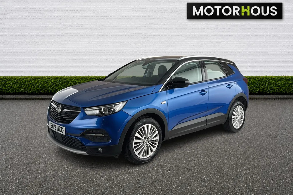 Vauxhall Grandland X X Hatchback 1.2 Turbo Sport Na Blue #3