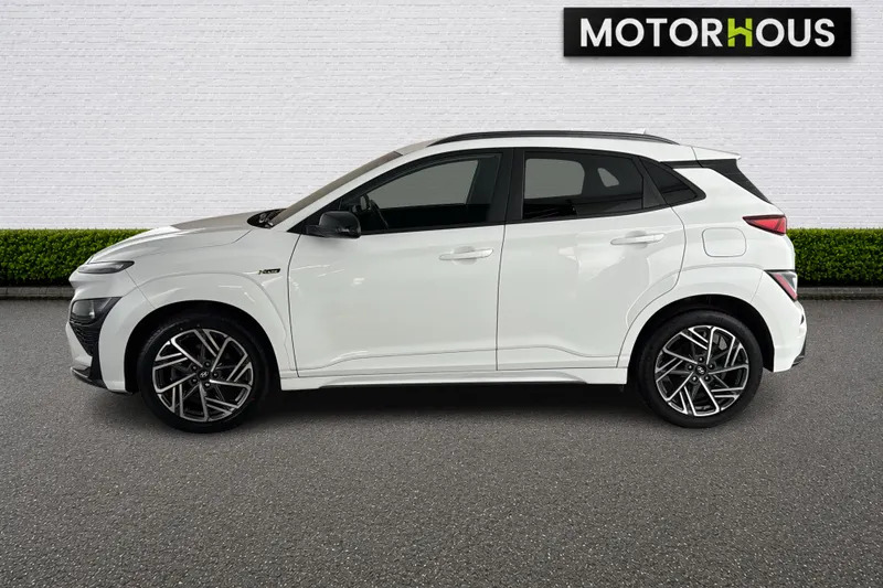 Hyundai Kona N Line T-gdi Mhev White #4