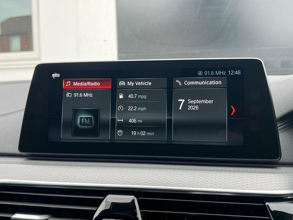 BMW 5 Series 530E Se Black #44