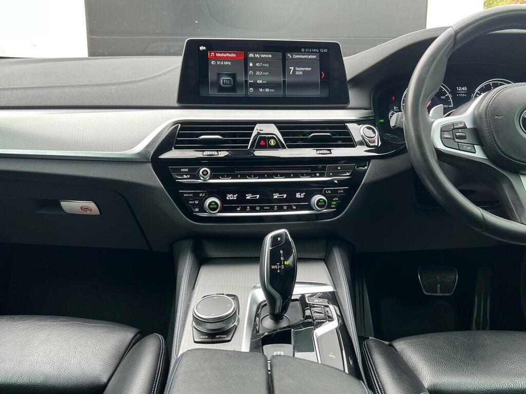 BMW 5 Series 530E Se Black #39